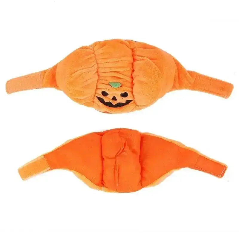 Halloween Pet Pumpkin Hat Cute Ghost Festival Headgear For Small Medium Large Dogs Puppy Teddy French Bulldog Costume Accessory Qme