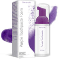 50ml of Purple Toothpaste, Suitable for Both Men and Women, Eliminates the Fear of Tooth Stains or Bad Breath, Confidently Show Off Your White Teeth, Enjoy Fresh Breath during Intimate Moments, Refreshing for Summer Qme 50ml Box