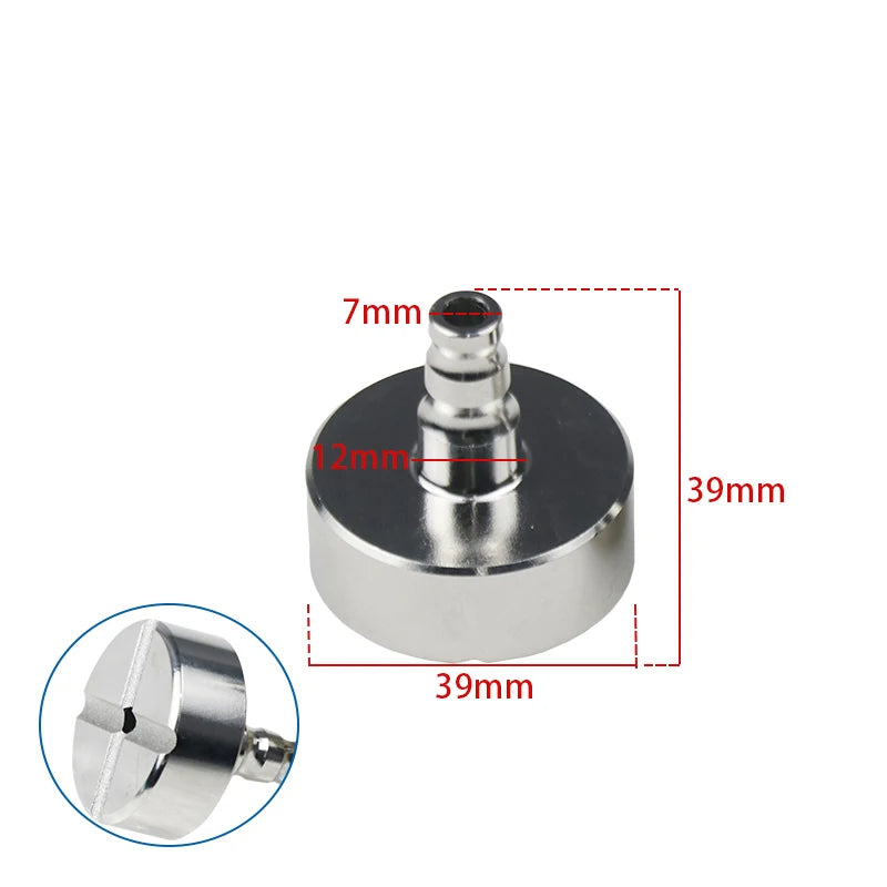 Liposuction Needle Converter Handle Stainless Steel Titanium Water Qme