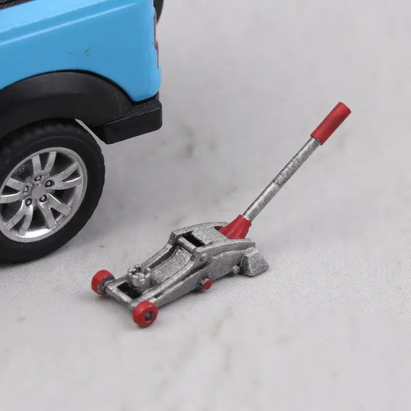 1 64 Scale Car Lifting Jack Model Modification Garage Repair Qme 01