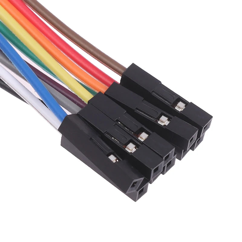 Logic Analyzer Cable Chips Pins Connecting Testing Gripper Probe Test Qme