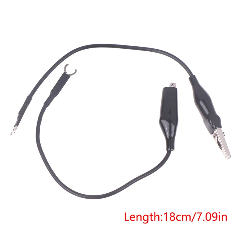 2Pcs Universal Ground Wire Oscilloscope Ground Wire Clip Clectrical Protective Wire Probe Qme 2pc
