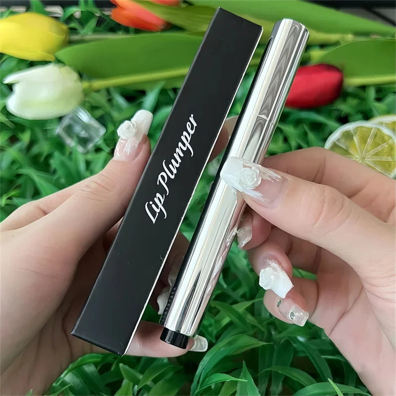Glow Tulip Lip Plumper Spicule Plumping Lip Shot Extreme Lip Plumper Gloss Extreme Volume Serum Oil Sexy Beauty Makeup Korean Qme