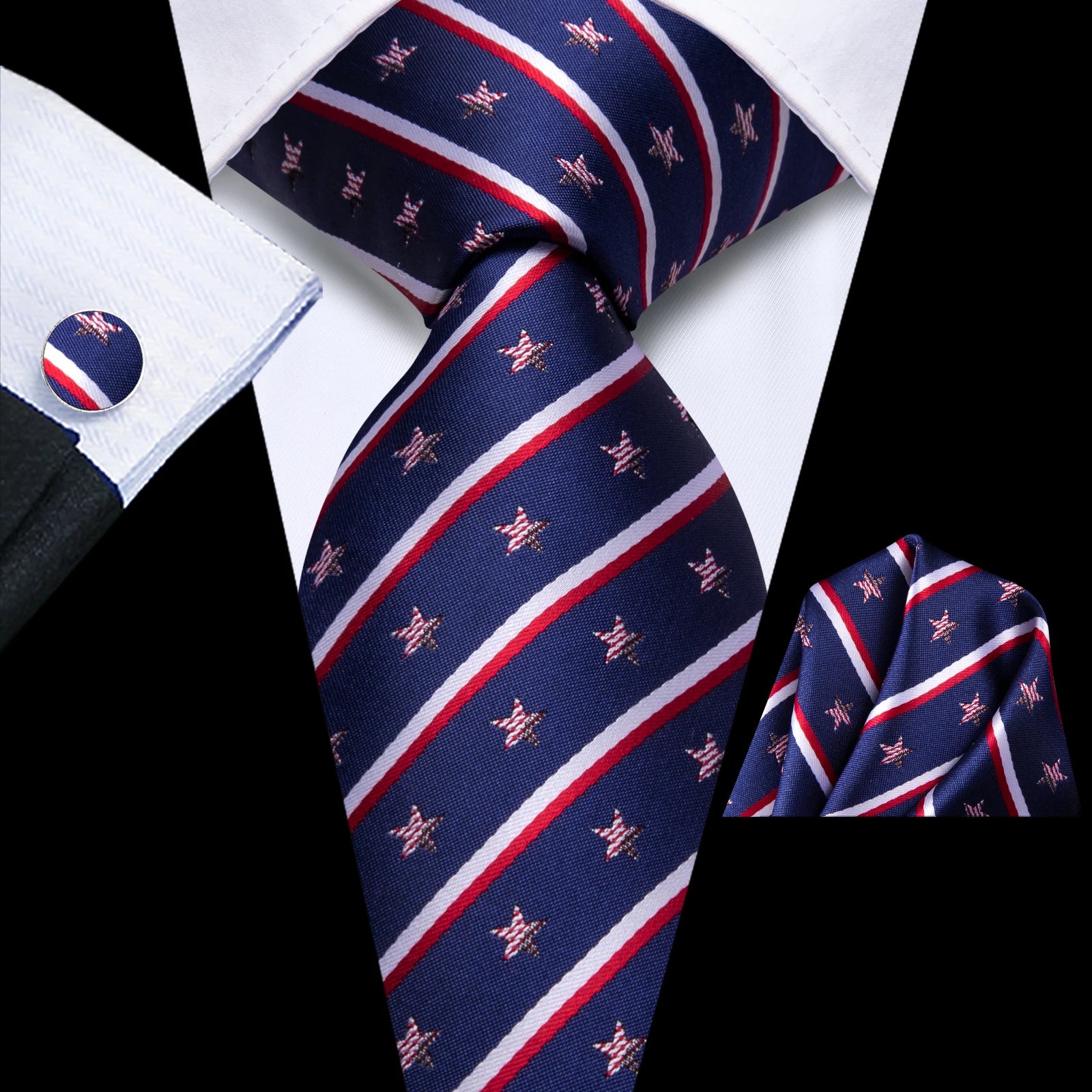Hi-tie Mens Tie Black Green Purple Geometric Striped Paisley Floral Qme HT-LDSN3967