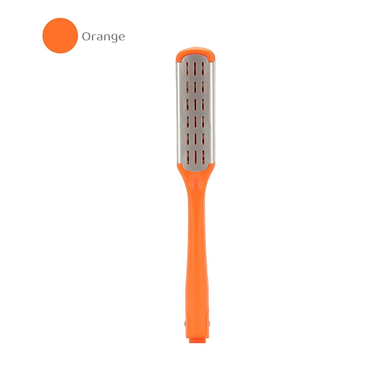 V Shape Comb Clamp Not Hurt Styling Tools DIY Hairdressing Qme Orange