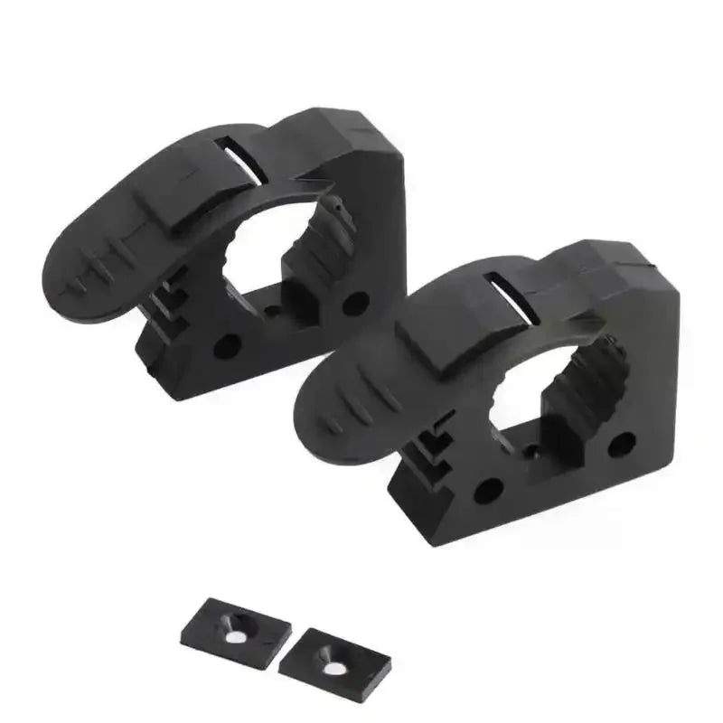 2/4pcs Quick Fist Clamp For Mounting Tools Equipment Rubber Clamp Ideal For Offroad Vehicles, ATV, UTV, Truck Part Accessories Qme