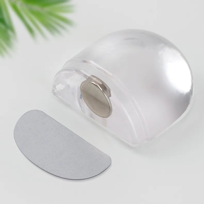 1/2/6PCS Transparent Door Stopper Self-adhesive Anti-collision Silent Door Stopper To Protect Walls Furniture Home Improvement Qme Magnet 1pcs