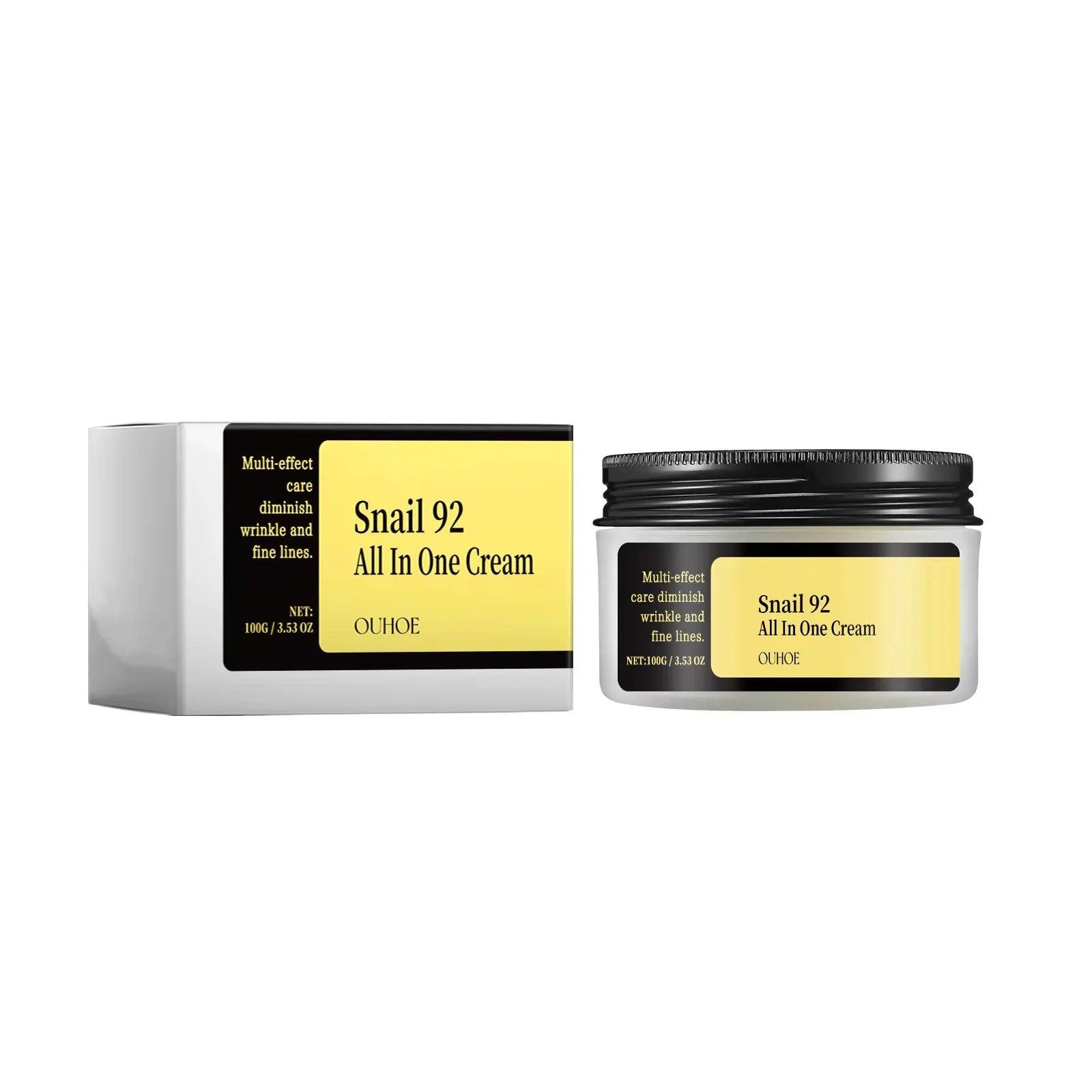 Snail Mucin Peptide Essence,Hyaluronic Acid Skin Repair Serum,Lightens Wrinkles And Dark Spots,Face Moisturizing and Hydrating Qme Facial Care Cream