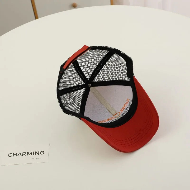 Children's Hat Summer Shade Baseball Cap Breathable Sun Protection Qme