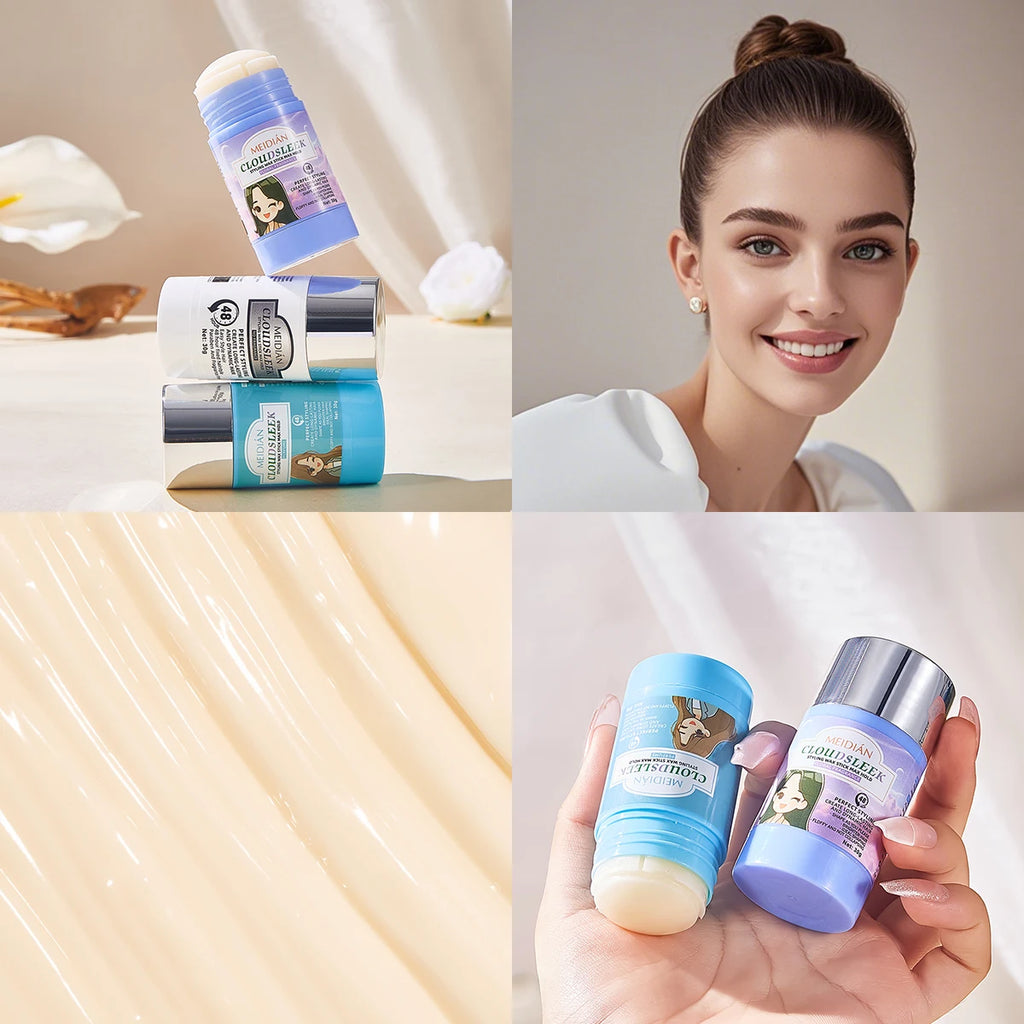 Styling Hair Wax Stick Long-lasting Suitable All Types Enhances Qme