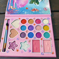 18-color Children's Makeup Pearlescent Matte Glitter Effects Qme 01