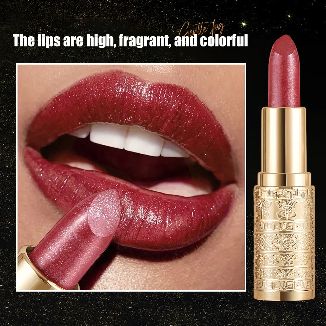 Shining Lipstick Long-lasting Formula Vibrant Colors Easy Apply Qme