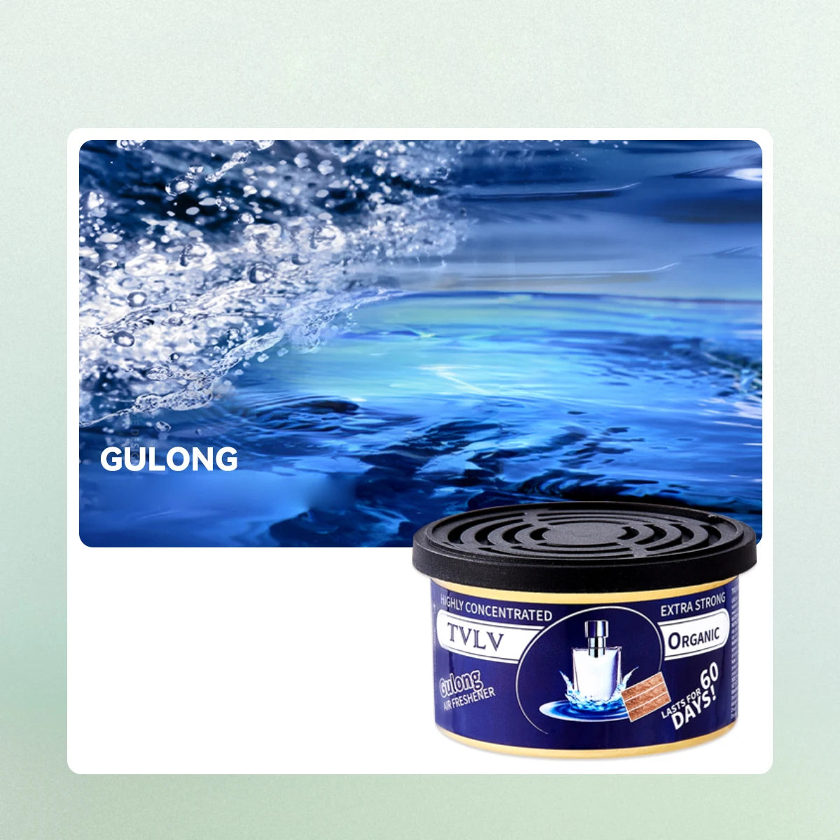 Car Solid Air Freshener Fresh Long-lasting Fragrance Odor Creating Qme GULONG