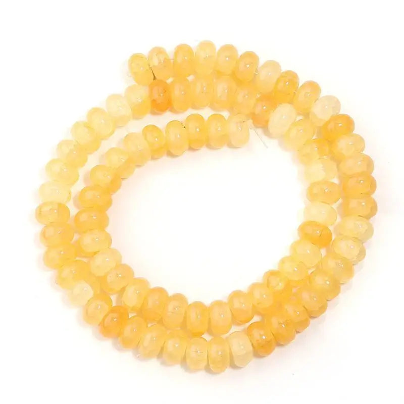 5x8mm Colorful Loose Glass Beads Abacus Flat Round Style for DIY Jewelry Making Home Craft Activities Qme A3
