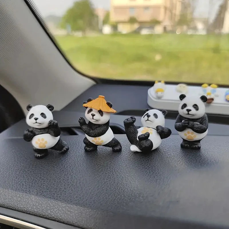 Cartoon Kung Fu Panda Car Decoration Popular Toys Souvenir Fairy Qme