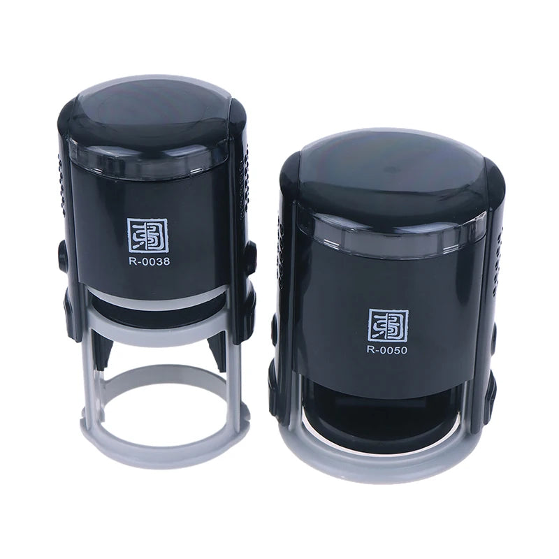 Customizable Self-inking Stamps 25 30 40 Round Large Self Inking Qme
