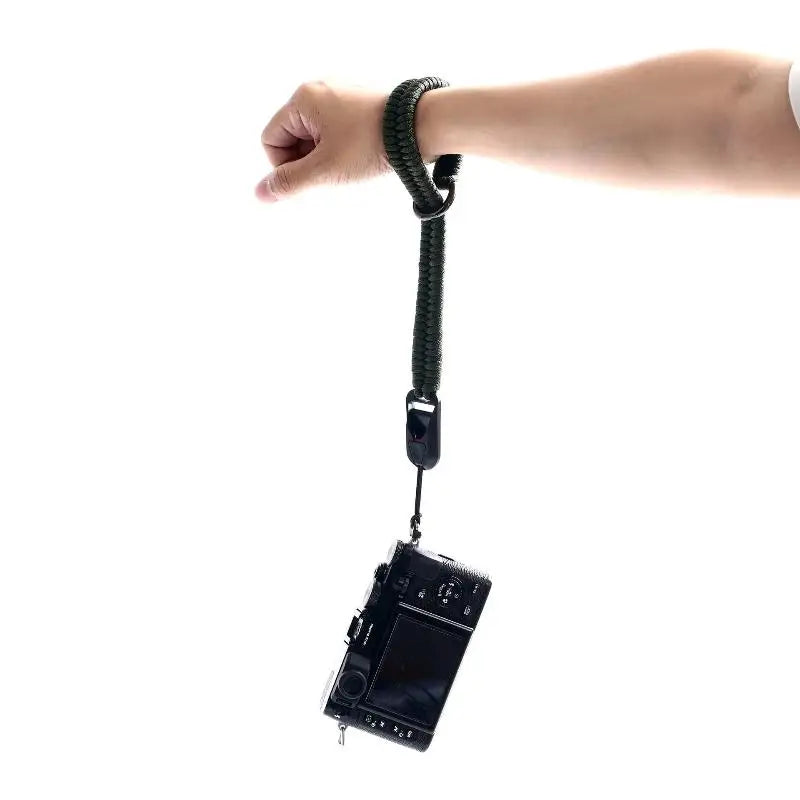 Quick Release Buckle Woven Hand Strap Rope Wrist Wristband Qme