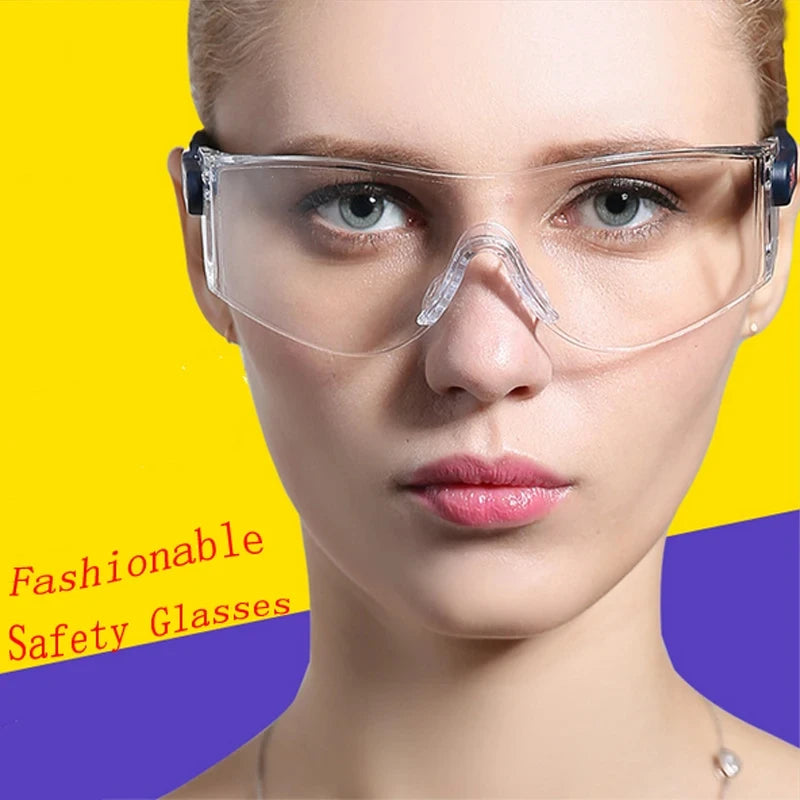 1PCS Safety Goggles Anti-Wind Dust Impact Resistant Protective Glasses for Grinding Cycling Men Women 20263M 10196 Qme