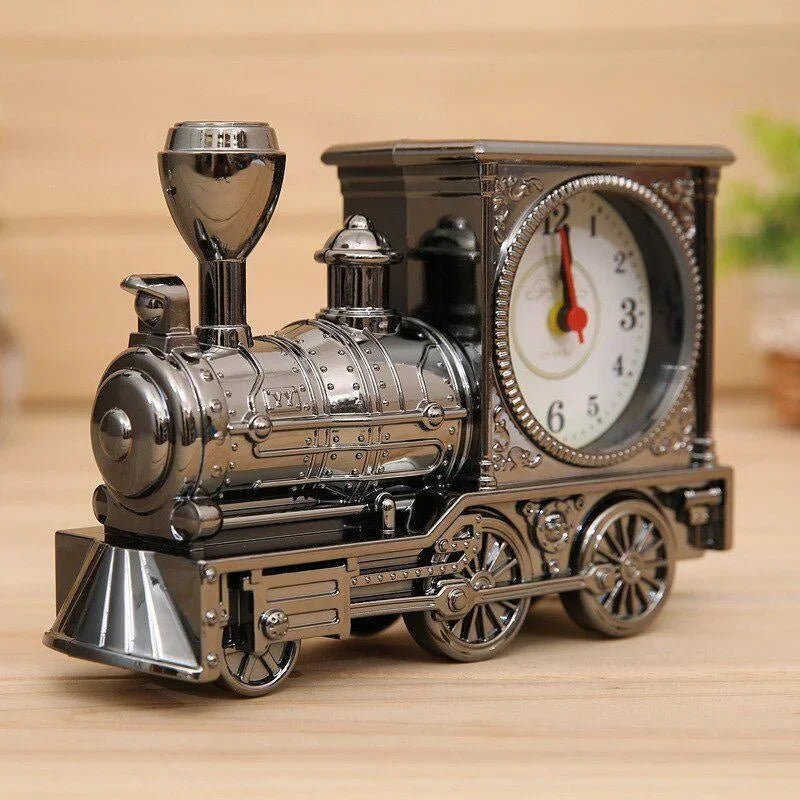 Retro Kerosene Light Alarm Clock Vintage Alarm Clock Table Clock Living Room Decor Articles Office Craft Ornament Qme B2