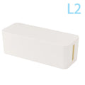 Dust Charger Socket Organizer Network Bin Cable Storage Box Power Qme L2