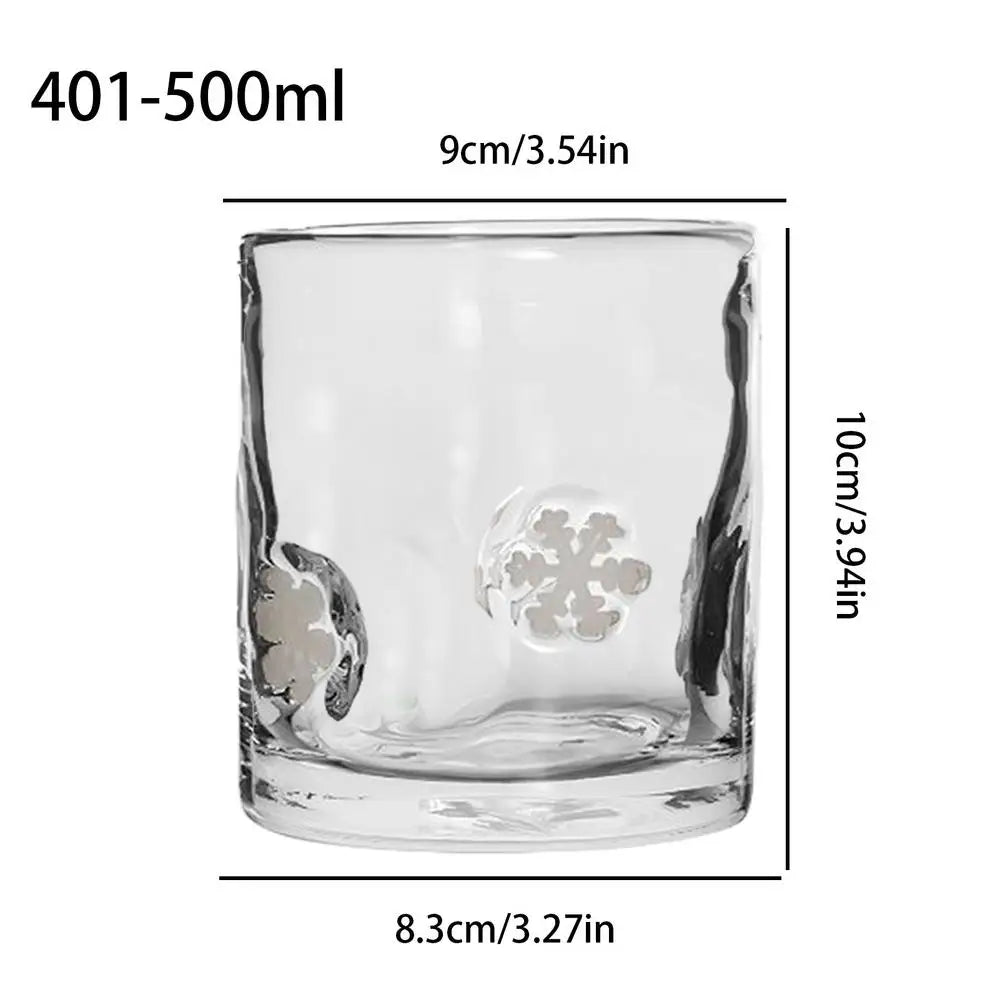 Coffee Cups Christmas Crystal Glass Cup Reusable Drinkware Glasses Qme A China Mainland