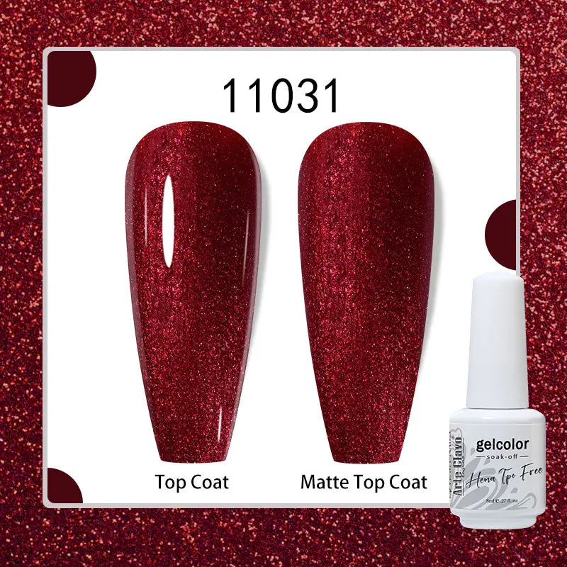 Arte Clavo HEMA TPO White Bottle 180 Colors Series Semi-permanent Gel