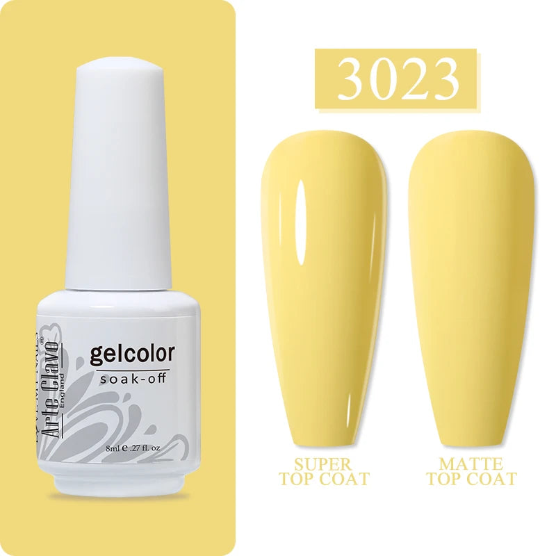 Arte Clavo Art Nails Varnish Base Coat Gel Nail Polish UV LED Lamp