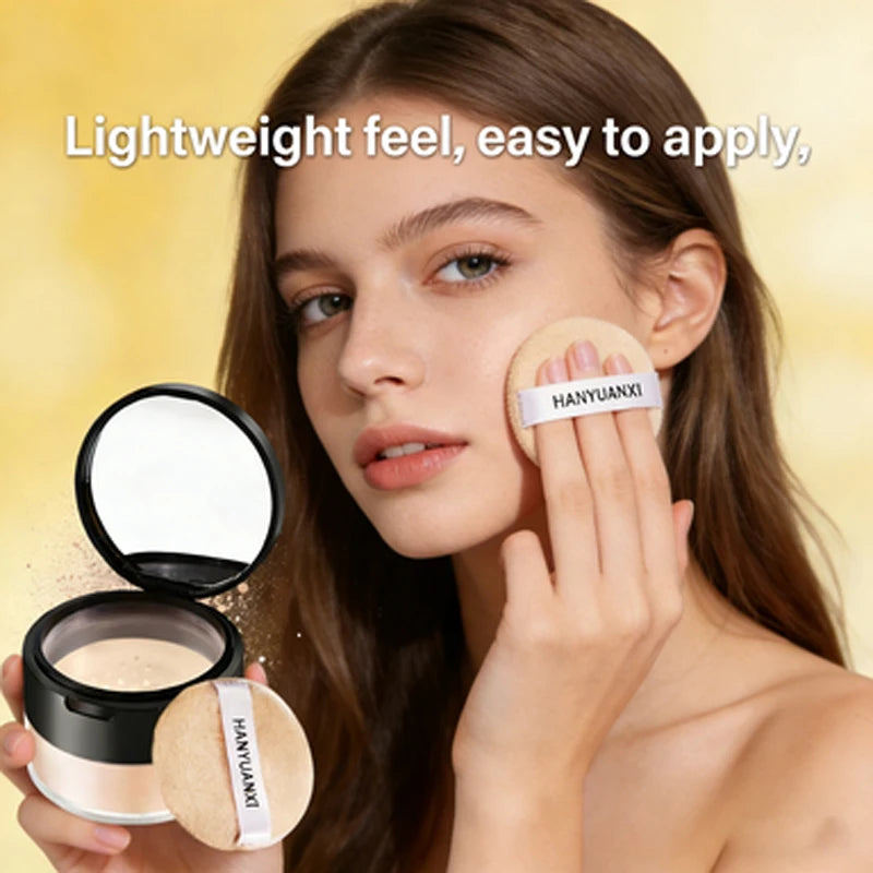 Refreshing Matte Loose Powder Waterproof Sweat Resistant Long-lasting Qme