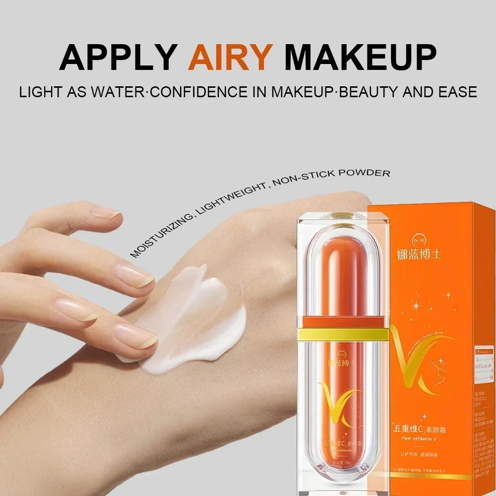 Face Cream, Vitamin C Face Cream, Light Touch, Moisturizing, Skin Care, VC Block Cream Moisturizing Cream Conceale Qme
