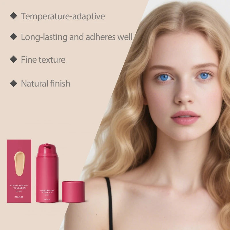 Changing Foundation Make-up Concealer Mild Skin Lasting Even Covering Qme