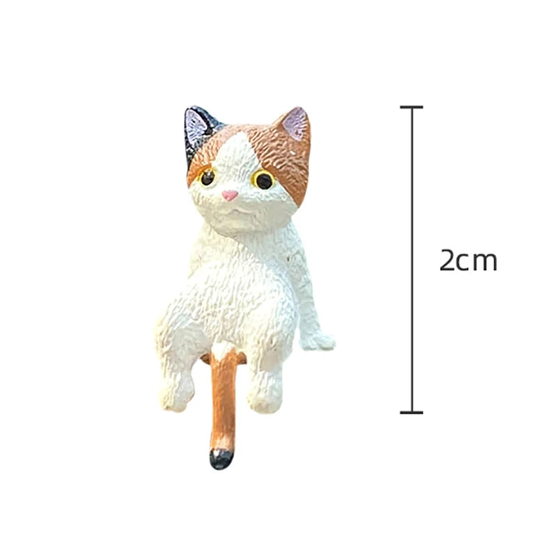 1 Car Decoration Sleeping Cat Doll Kitty Creative Auto Ornaments Toys Qme