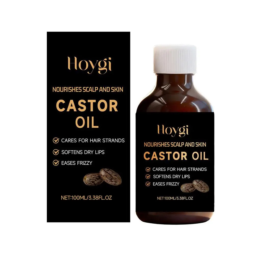 Body Care Essential Oil Castor Seed Lightweight Nourishing Skin Hydrate Eases Frizzy Softens Skins Non-greasy Nursing Hair Serum Qme 1pcs CN