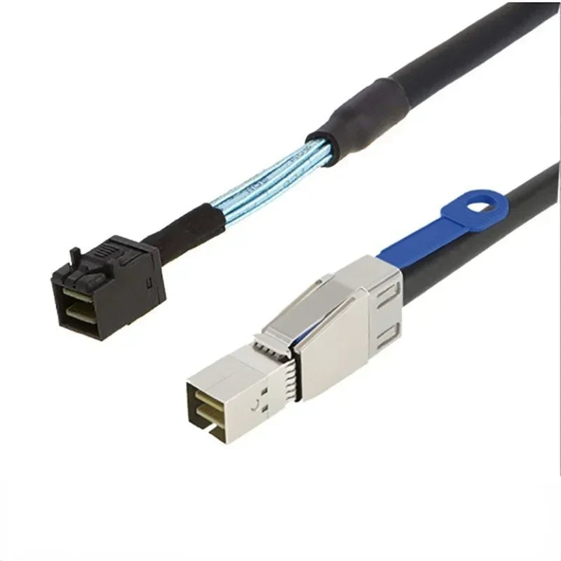 External Mini SAS HD - 8644 To SFF - 8643 High Density Data Cable 1M 2M Qme