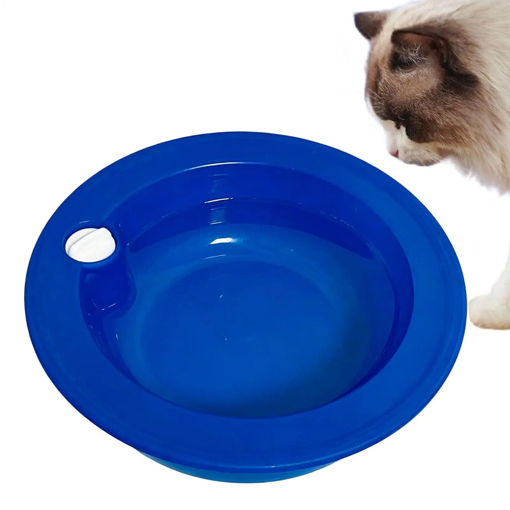 NEW Cooling Pet Bowl Leak-Proof Hydration Drinker Dish Portable Cooling Pet Water Bowl For Small Medium Large Breeds Camping RV Qme