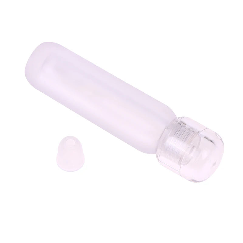 Empty Clear Lip Gloss Tube Refillable Mini Container Balm Lipstick Qme