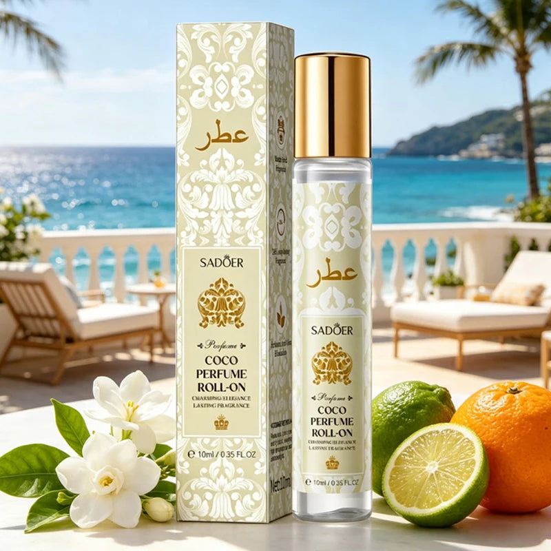 Arabian Desert Floral Roll-on Perfume Fresh Long-lasting Fragrance Qme