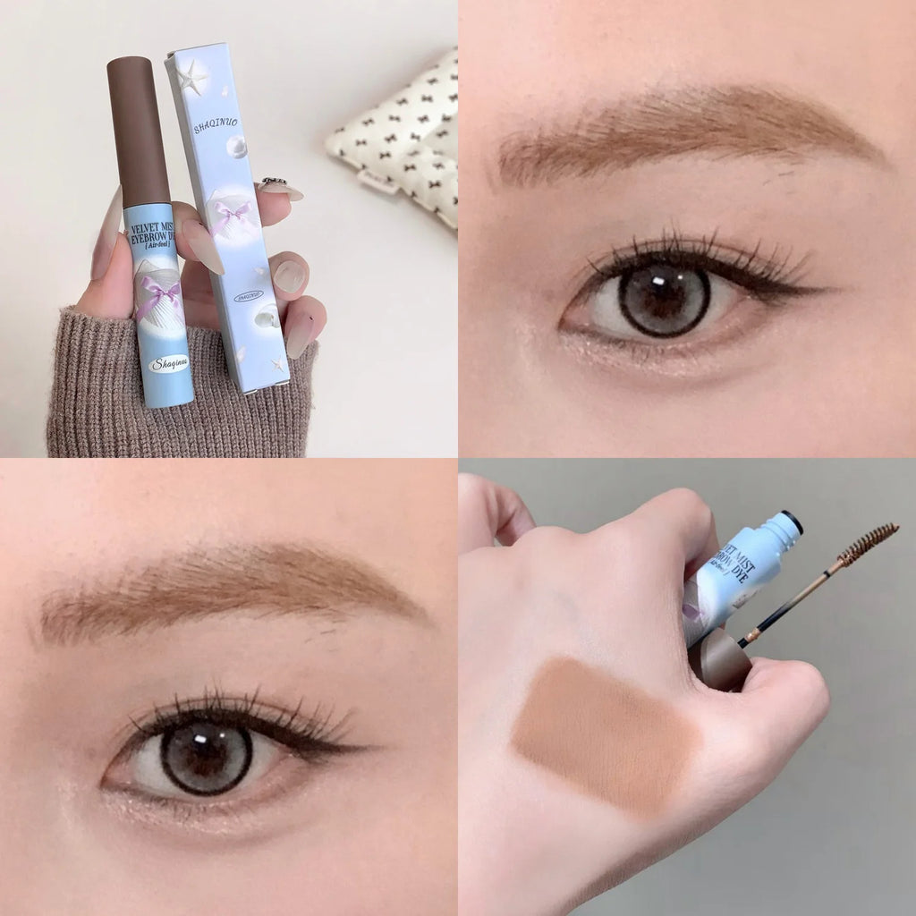 Cute Natural Mist Eyebrow Enhancer Dye Gel Tint Mascara SHAQINUO Long Qme S9128-4
