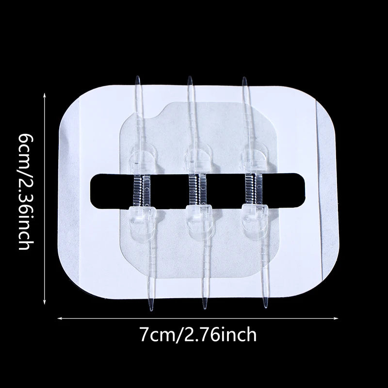 Zipper Tie Wound Closure Patch Hemostatic Fast Suture Band-aid Qme