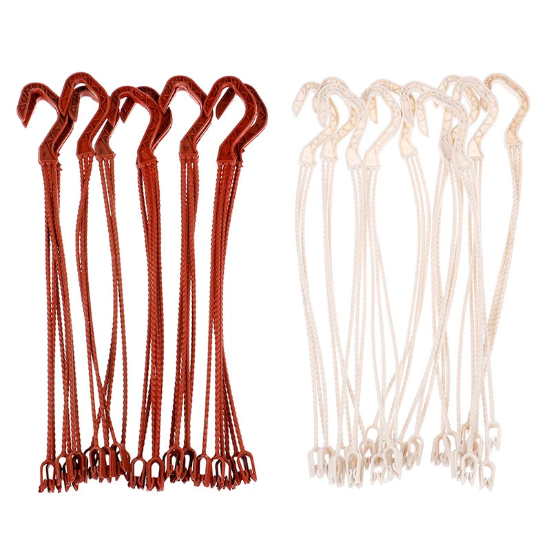 Plant Hanger Hook Flower Pots Hanging Basin Garden Basket Chains Qme