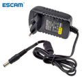 2pcs 12V 2A AC 100V-240V Converter Adapter DC 12V 2A 2000mA Power Supply EU UK AU US Plug 5.5mm X 2.1mm for CCTV IP Camera Qme CN EU Plug