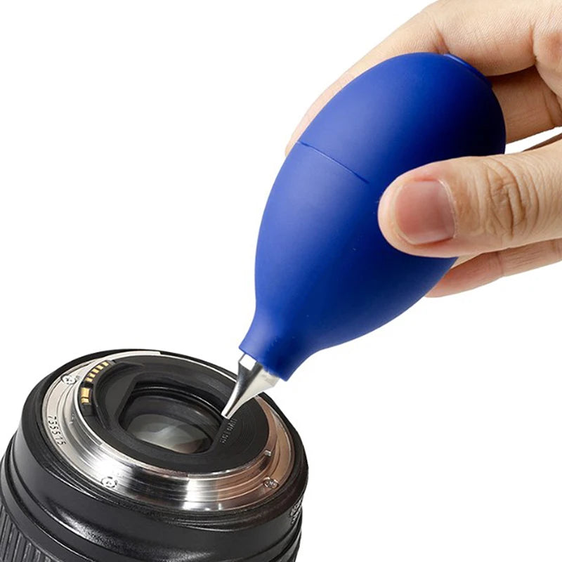 Blue Blowing Strong Air Dust Blower Mini Pump Cleaner Camera Lens Qme Default Title