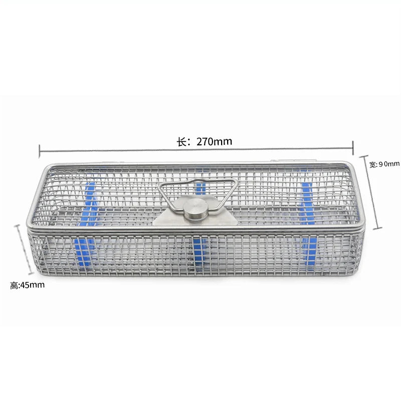 ENT Sterilization Tray Box Case Holding Instrument Borescope Qme I