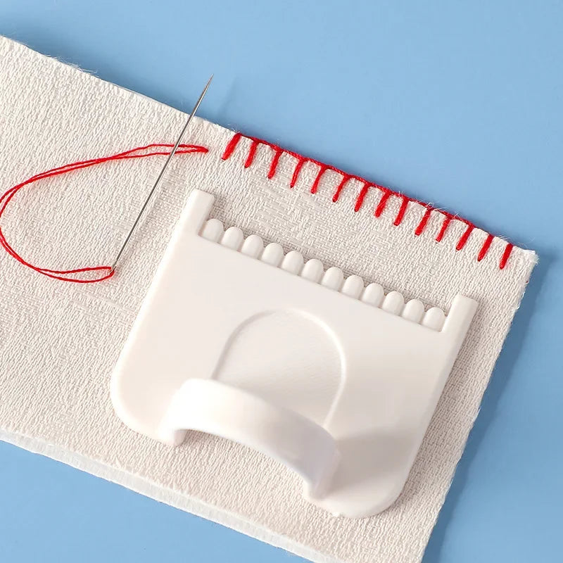 Sewing Guide Template Kit for Consistent Stitches – 3mm Spacing Precision Sewing Tool for Fabric Embroidery & Leathercraft Qme