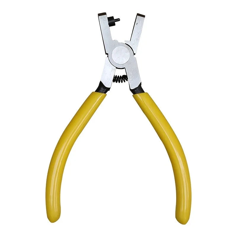 Manual Mini Hand Punch Tool Compact Leather DIY Crafting Belt Qme