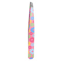 Colorful Eyebrow Tweezers Professional Stainless Steel Men Women Qme A