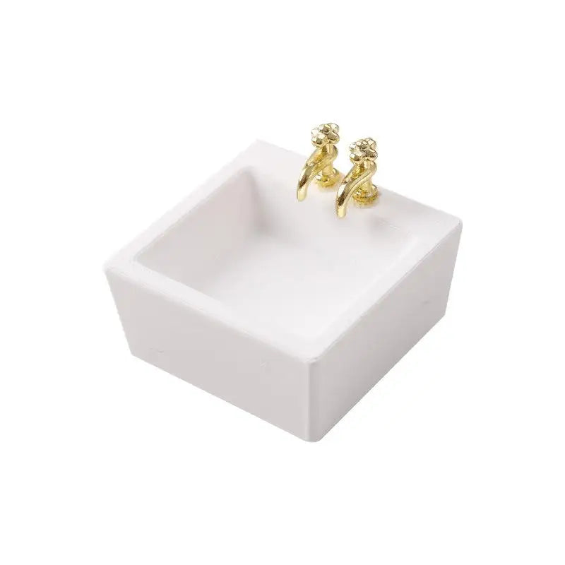 1 12 Home Accessories Dollhouse Bathroom Wash Basins Sinks Model Qme A1