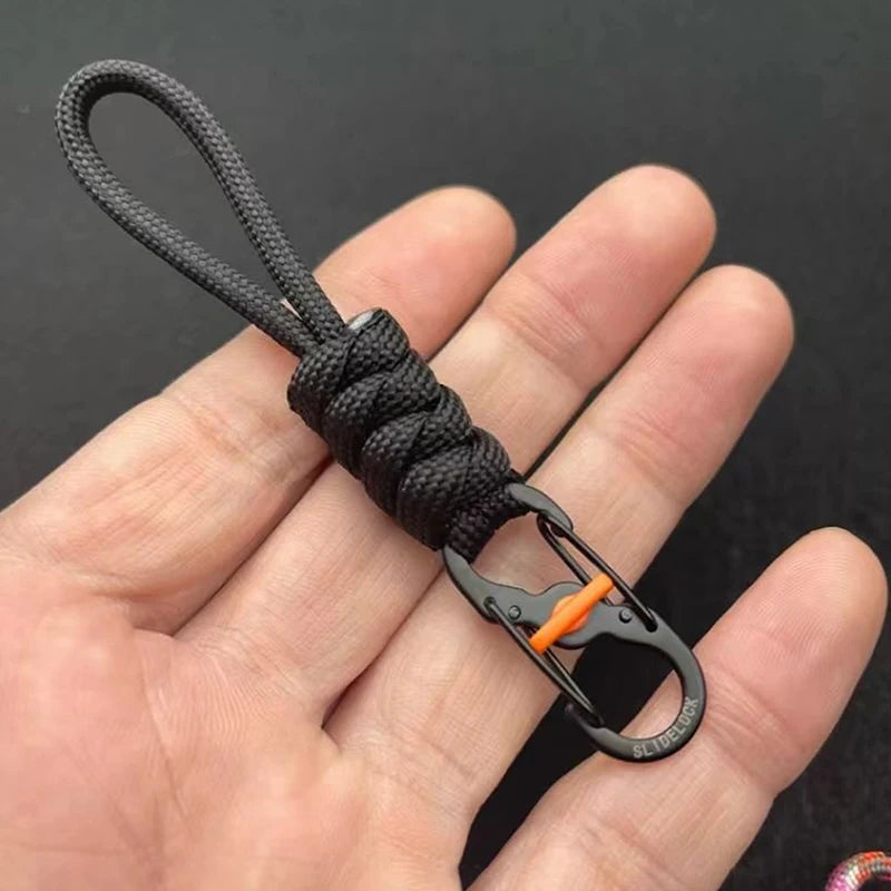 8-shaped Lock Portable Outdoor Lanyard Hanging Buckle Umbrella Rope Qme A1