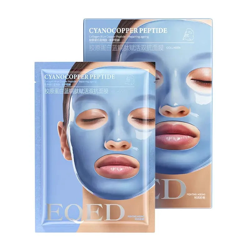 5pcs*30ml Hot Sale Seaweed Collagen Filling Crystal Mask Replenishing Fruit Jelly Skin Transparent Mask Skin Care Masque Qme