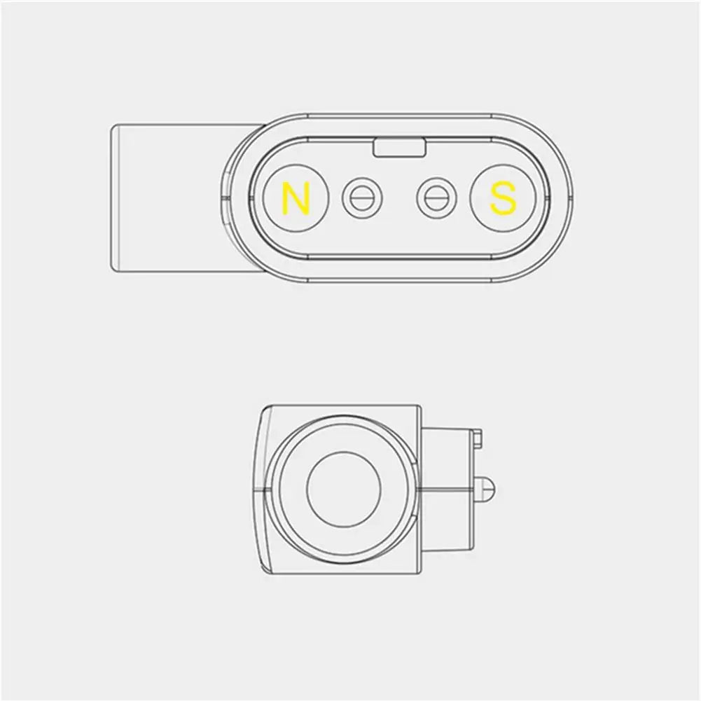 80cm USB Universal Magnetic Charger 2-pin Spacing 2.84mm For Smart Wristband Watch For Miband 6 Bracelet Smartwatch Accessories Qme
