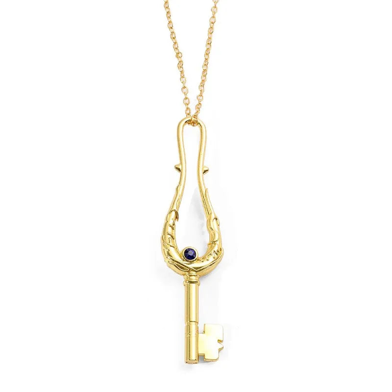 Popular Anime Suzume No Tojimari Cosplay Munakata Sōta Metal Key Unisex Fashion Necklace Pendant Jewelry Accessorie Holiday Gift Qme